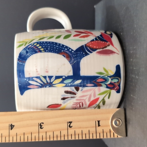 Anthropologie,Starla Halfmann Monogrammed Ceramic Coffee Mug. - Picture 8 of 8